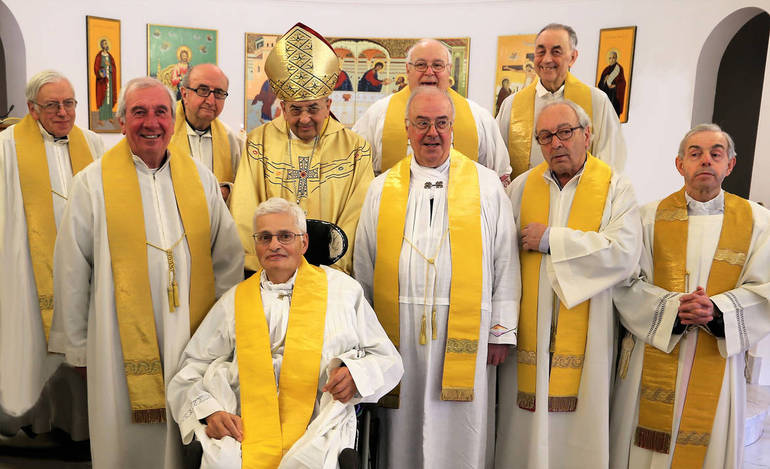 50° di Ordinazione: telefonata di Papa Francesco a Mons. Tanasini e ai suoi compagni di Messa