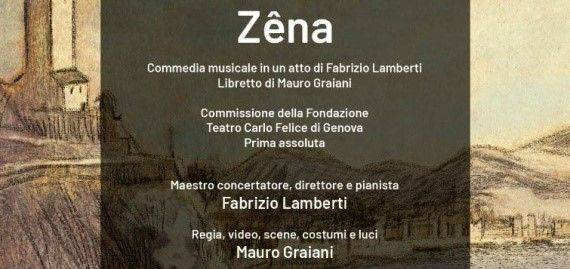 “Zêna” al Teatro Carlo Felice