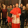 21_l'Arcivescovo con alcuni giovani di Rivarolo
