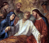 Transito di San Giuseppe (Giovanni Battista Ghigliotti)
