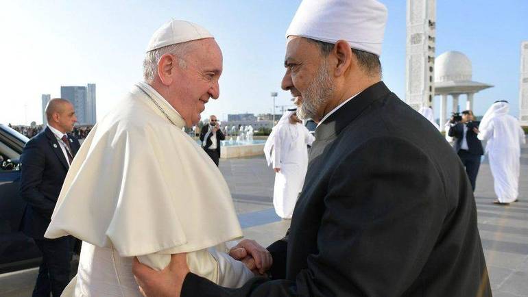 Papa e Grande Imam: storica Dichiarazione