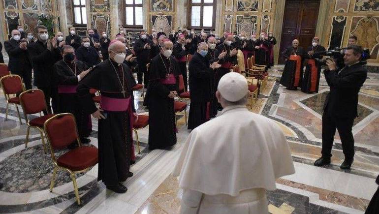 Papa Francesco ai Catechisti: "Chiamati a plasmare l'annuncio con creatività"