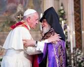 Papa Francesco incontra Presidente e Patriarchi armeni