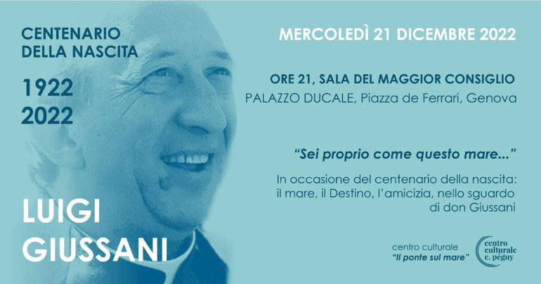 100 anni di don Giussani: incontro a Palazzo Ducale