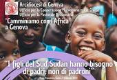 A Genova Mons. Cristian Carlassare, Vescovo di Rumbek in Sud Sudan