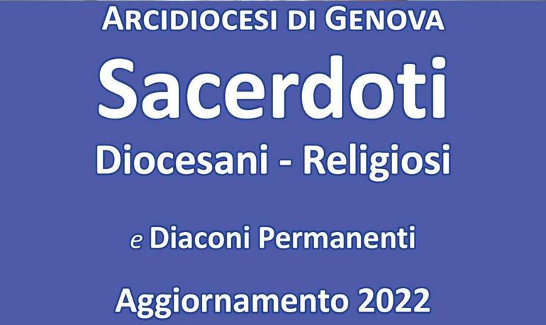 Aggiornamento 2022 - Sacerdoti, Religiosi e Diaconi Permanenti