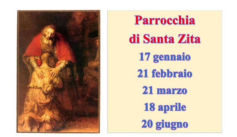 Confessioni: appuntamento mensile in Santa Zita