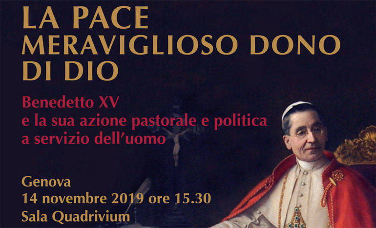 Convegno su Papa Benedetto XV