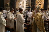 L’Arcivescovo ai sacerdoti nella S. Messa Crismale: «Vi esorto ad essere un presbiterio unito che cammina insieme»