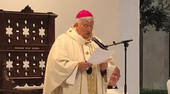 Mons. Marco Tasca nel discorso di ringraziamento: "Prego Dio che si realizzi l'augurio di essere un vescovo francescano!"