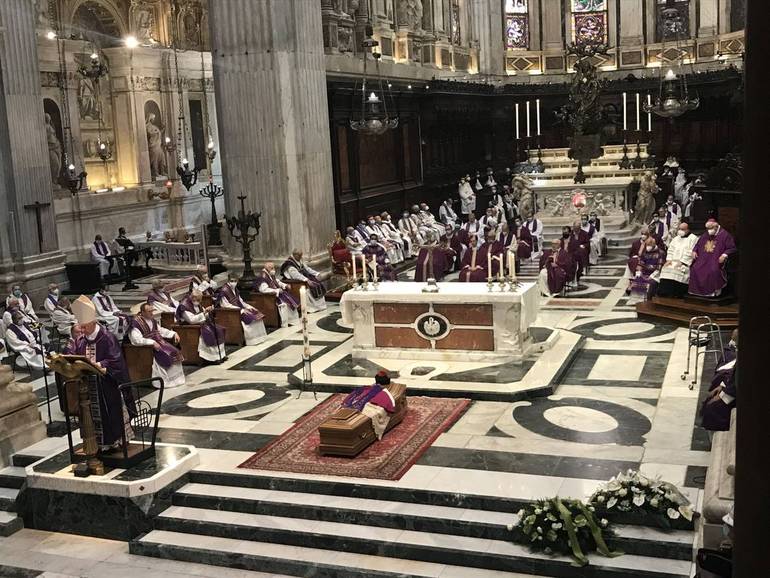 Sabato 17 luglio in Cattedrale svolto  il funerale di Mons. Carlo Canepa