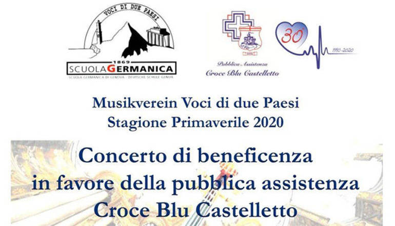 Concerto a sostegno della Croce Blu di Castelletto