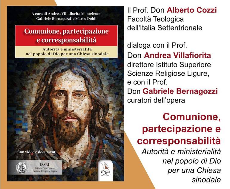 Facoltà Teologica e ISSRL: presentato il libro "Comunione, partecipazione e corresponsabilità"