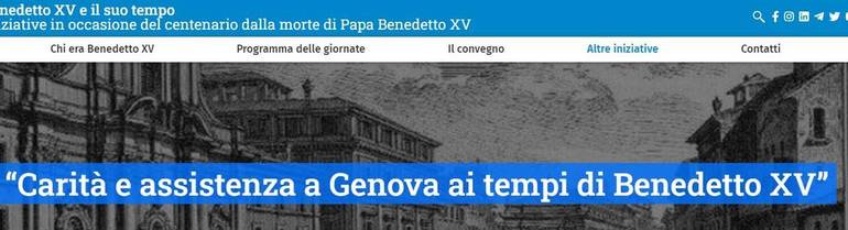 In mostra “Carità e assistenza a Genova ai tempi di Benedetto XV”