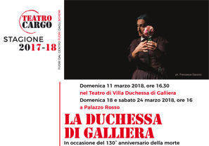 "La Duchessa di Galliera" narrata in uno spettacolo del Teatro Cargo