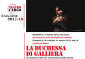 "La Duchessa di Galliera" narrata in uno spettacolo del Teatro Cargo