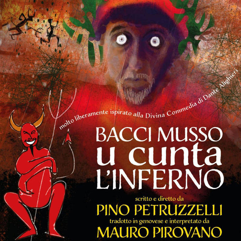 Mauro Pirovano in 'Bacci Musso u cunta l'inferno'