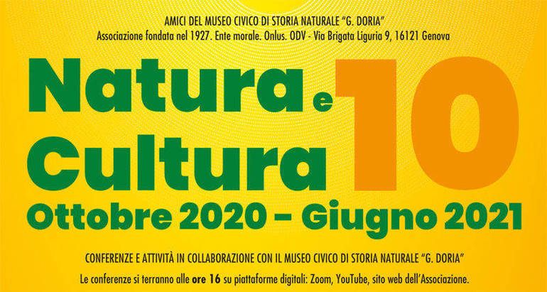 "Natura e cultura": conferenze al Museo di Storia Naturale