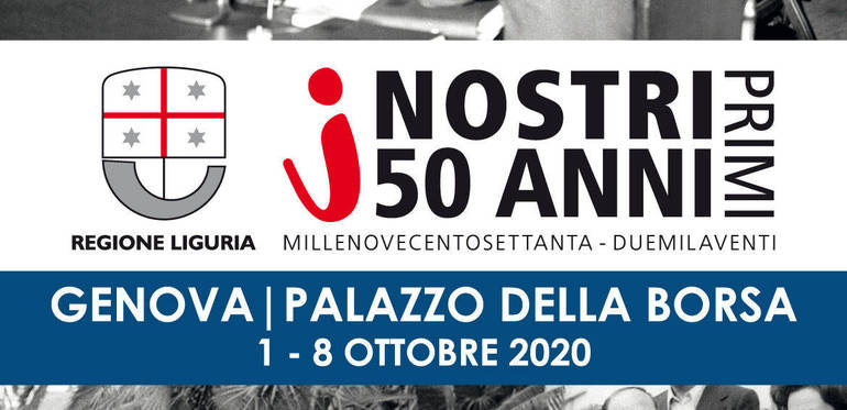 "Regione Liguria - I nostri primi 50 anni" al Palazzo della Borsa