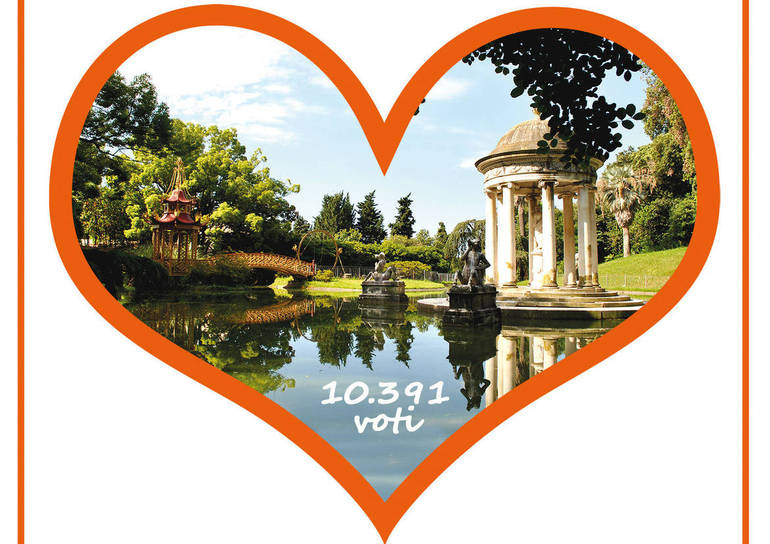 FAI: Villa Pallavicini è "Luogo del cuore" 