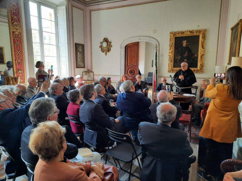 L’Arcivescovo alla cerimonia in ricordo della firma della Resa a Villa Migone: «Fu un grande insegnamento della ricerca del bene comune»
