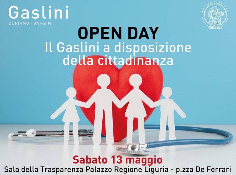Ospedale Gaslini: open day per le famiglie nella Sala Trasparenza