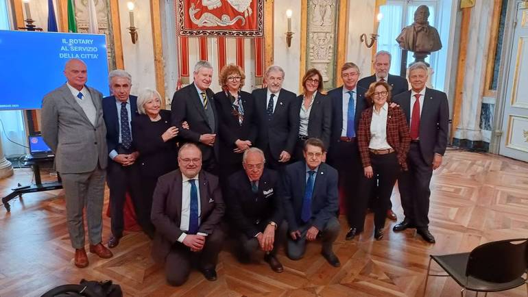 Presentati 11 progetti dei Rotary Club per Genova