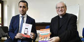Il Vice Premier Di Maio alla Caritas di Roma per parlare del problema "azzardo"
