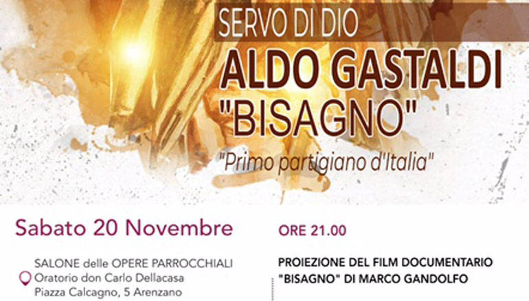 Aldo Gastaldi "Bisagno": proiezione del film ad Arenzano