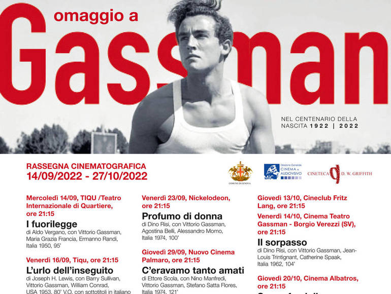 Genova ricorda Vittorio Gassman nato nel ‘22 a Struppa