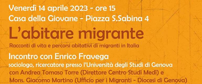 "L'abitare migrante - Racconti di vita e percorsi abitativi di migranti in Italia"