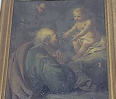 San Giuseppe  e Gesù Bambino (Scuola Ligure del XVIII- XIX secolo)