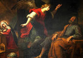 Sogno di San Giuseppe (Valerio Castello, XVII secolo)